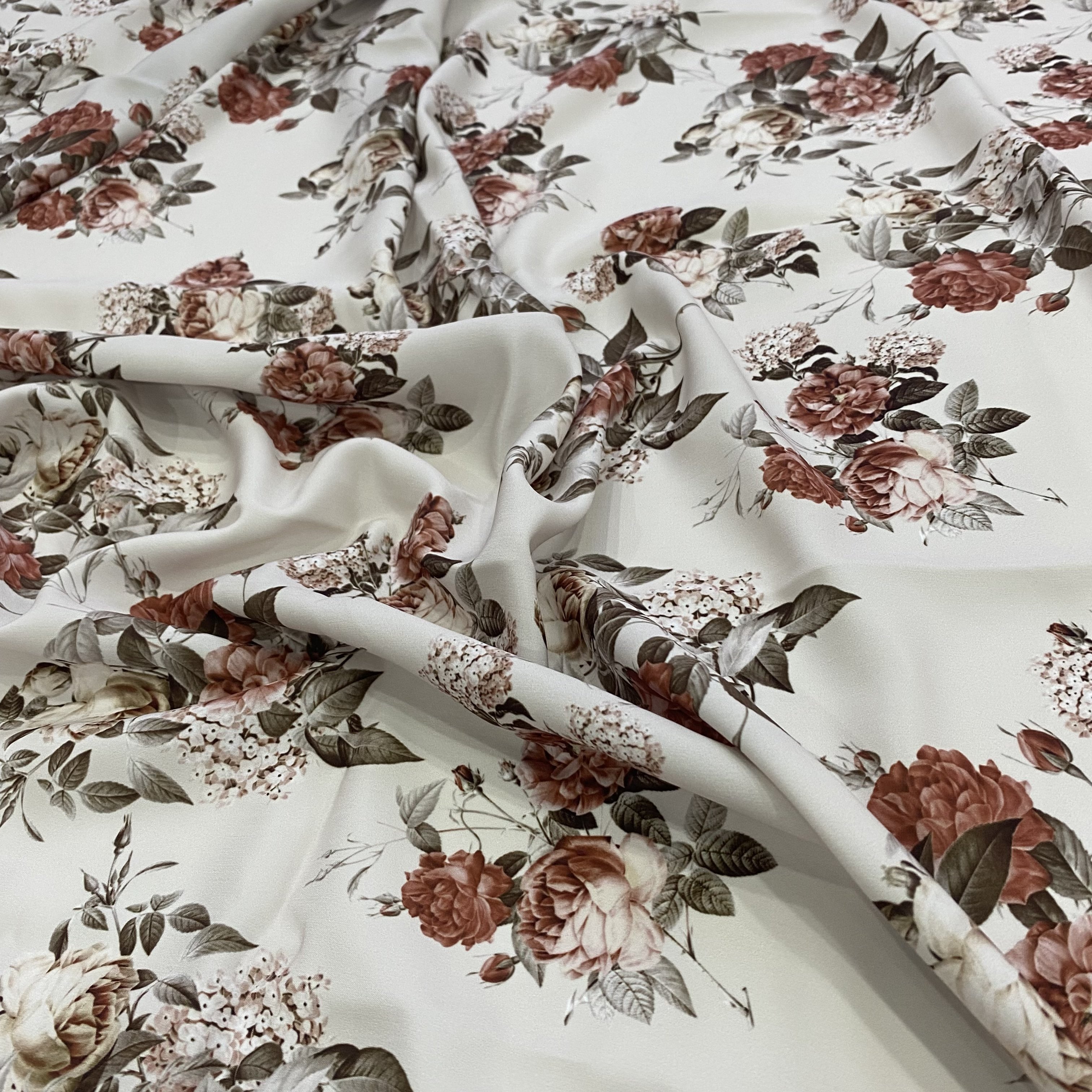 Factory wholesale high quality plain woven dyed polyesterf lower print fabric koshibo for Women's clothes
