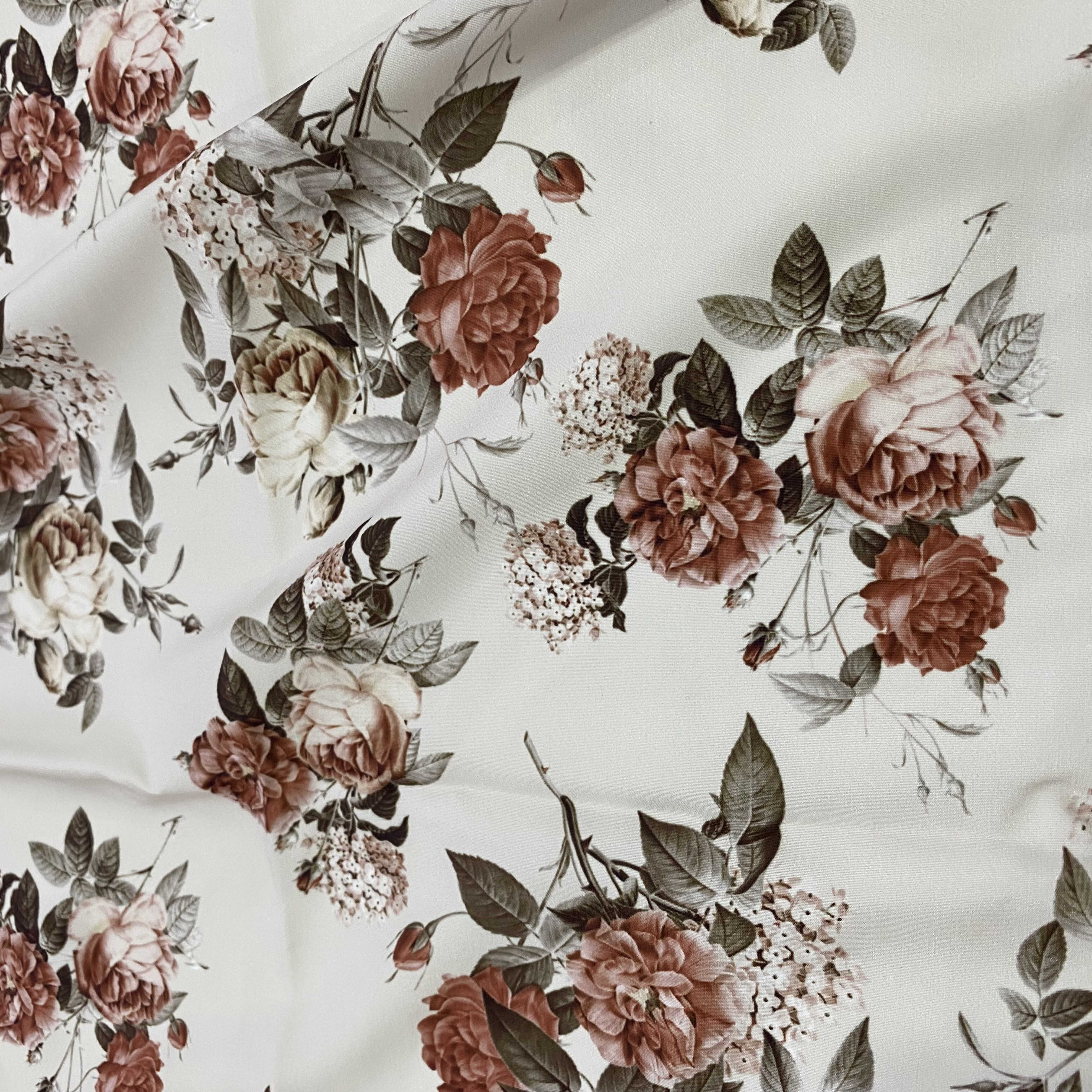 Factory wholesale high quality plain woven dyed polyesterf lower print fabric koshibo for Women's clothes