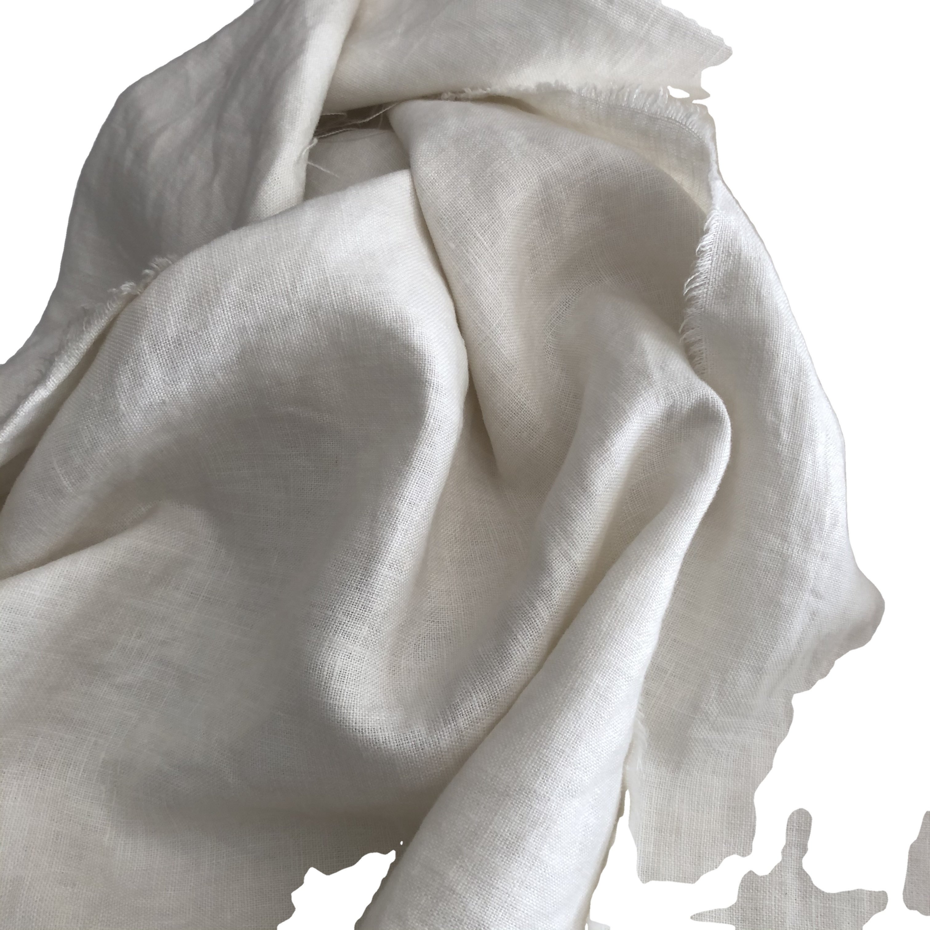 270GSM 100% Linen Heavy Plain Dyed Woven Natural Solid Color Fabric For Autumn And Winter Clothing High Quality Custom Fabrics