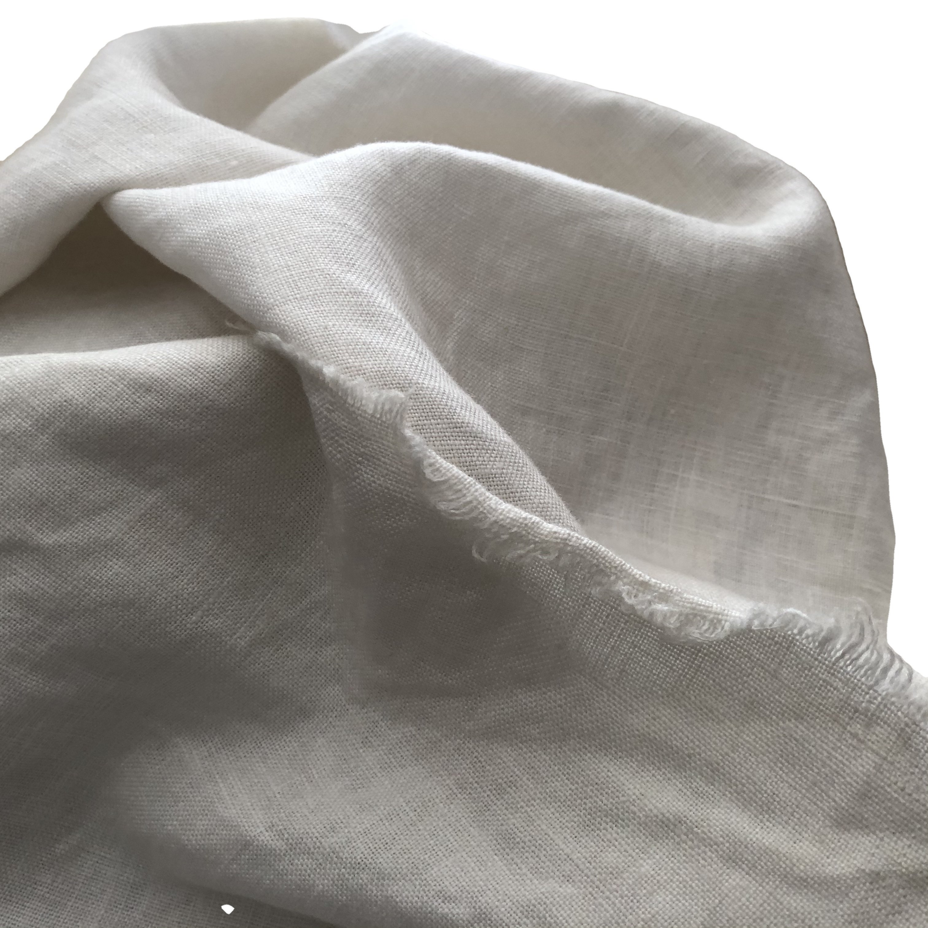 270GSM 100% Linen Heavy Plain Dyed Woven Natural Solid Color Fabric For Autumn And Winter Clothing High Quality Custom Fabrics