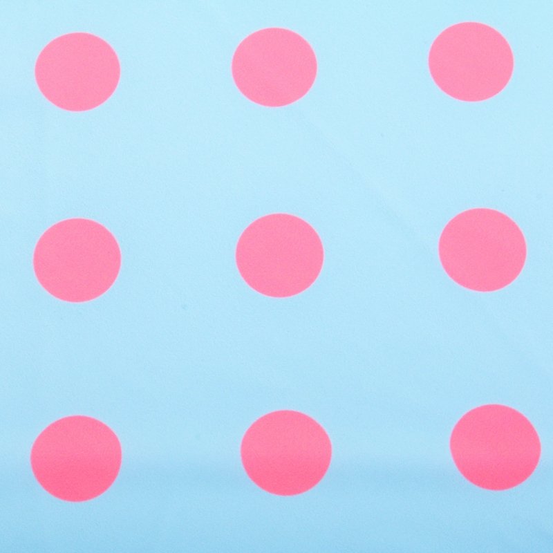 shaoxing textile polyester spandex digital printing fabric polka dot printed fabric for garment