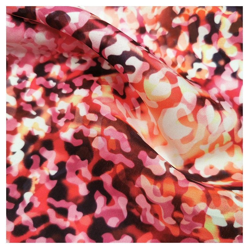 custom design printing 190T polyester pongee fabric for garment/lining
