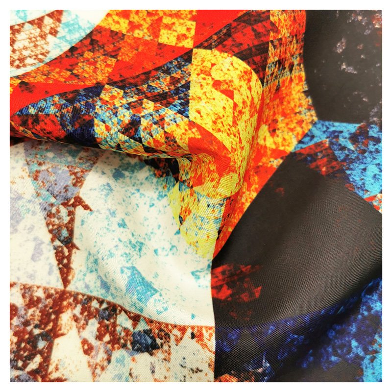 custom design printing 190T polyester pongee fabric for garment/lining