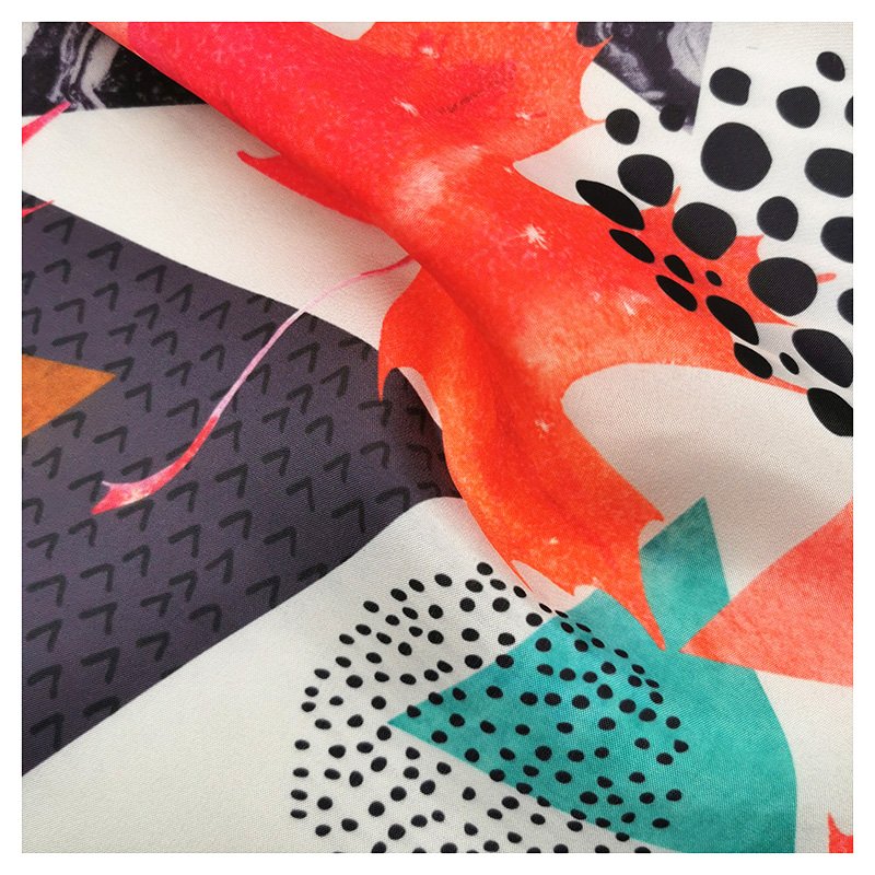 custom design printing 190T polyester pongee fabric for garment/lining