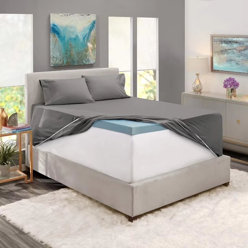 Extra Deep Pocket King Size Sheets Sets - Fits Mattress 18-24 Inches, 6 Piece - Grey Sheets