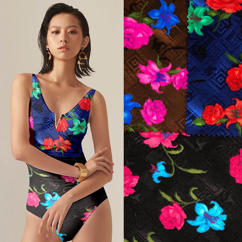Interlock Printed Guaranteed quality Cheap supplier 100% polyester fabric for Egypt lining