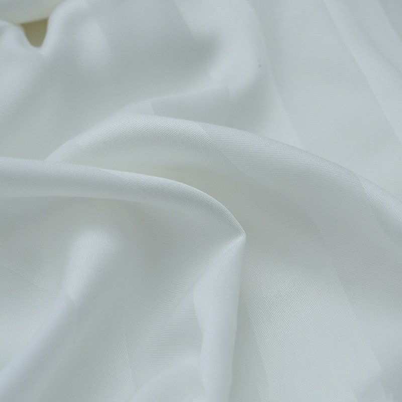 Factory 40s 130GSM 100%Bamboo Satin fabric for bedding sets