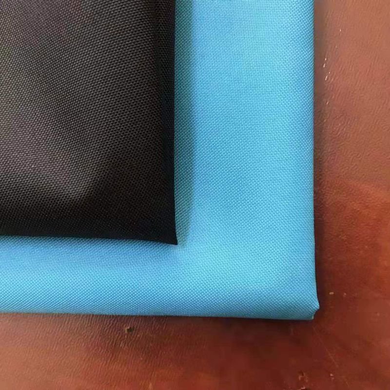 RPET 100% recycled polyester 300D oxford fabric with PU coated for bags