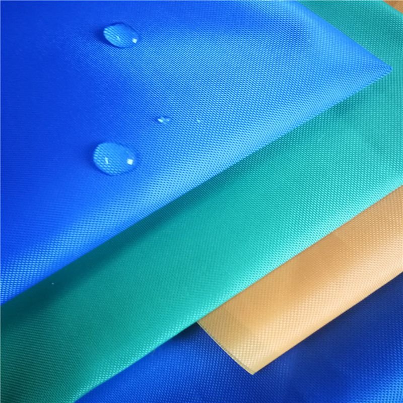 RPET 100% recycled polyester 300D oxford fabric with PU coated for bags