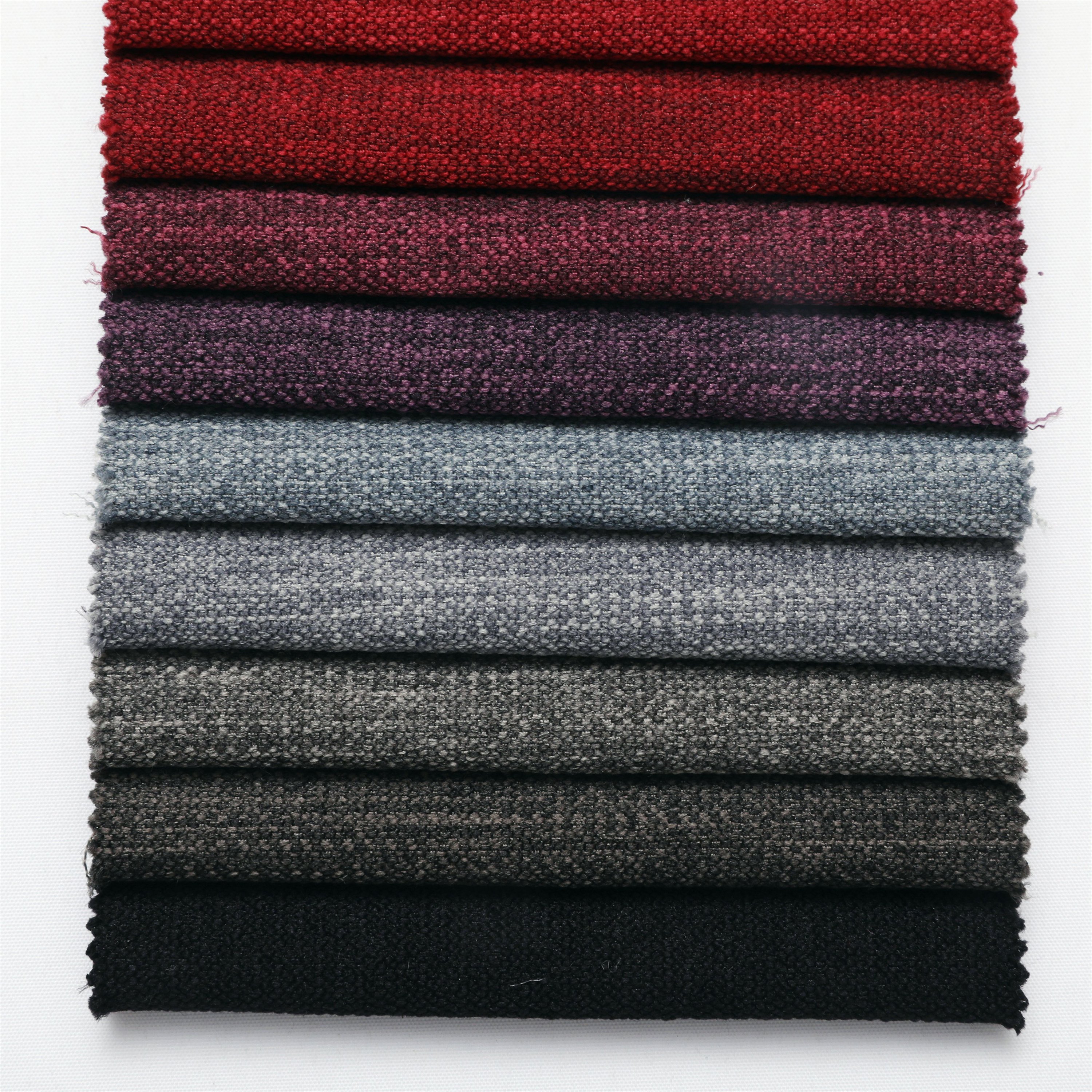 Upholstery polyester linen look sofa fabric imitated linen faux linen fabric for sofa and cushion cover