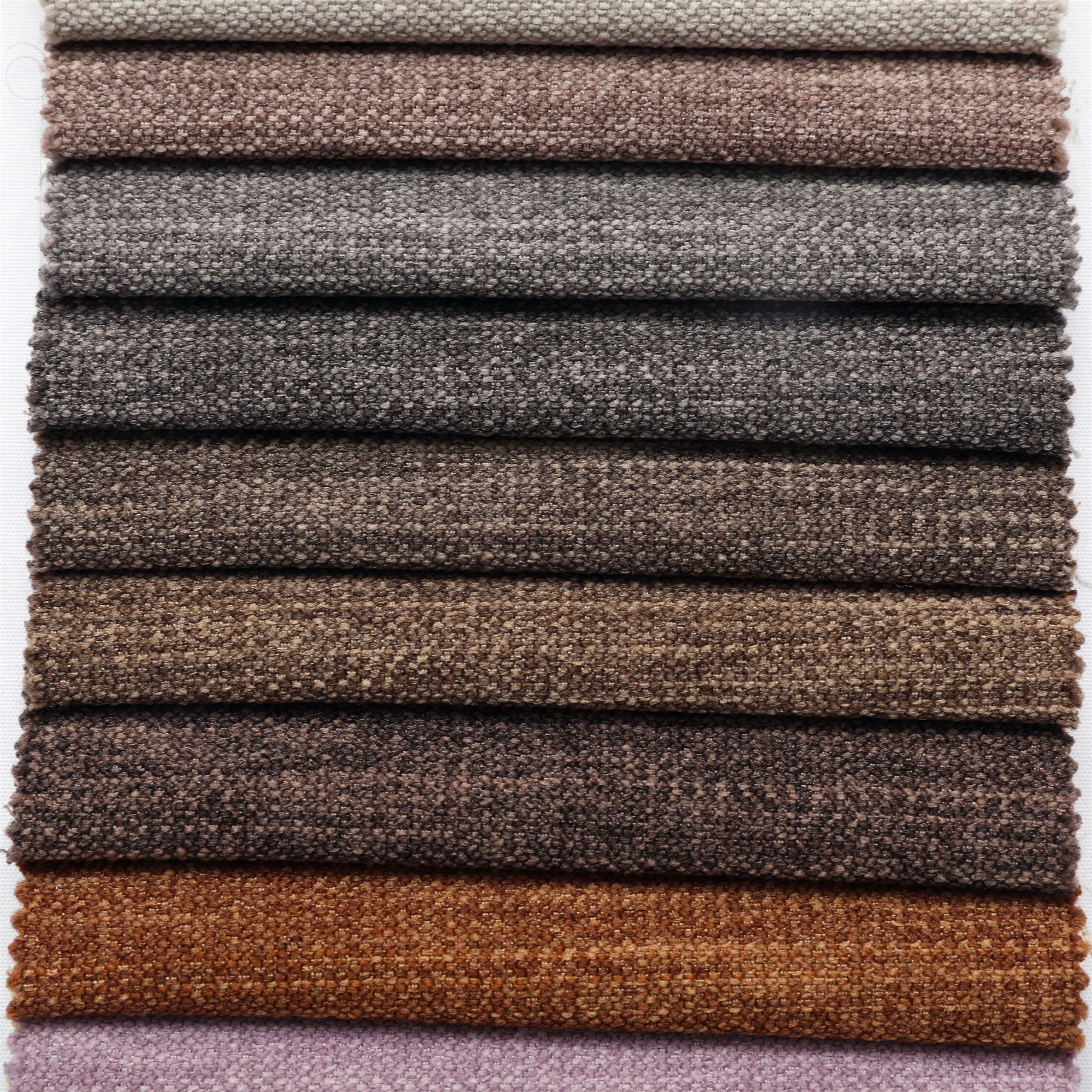 Upholstery polyester linen look sofa fabric imitated linen faux linen fabric for sofa and cushion cover