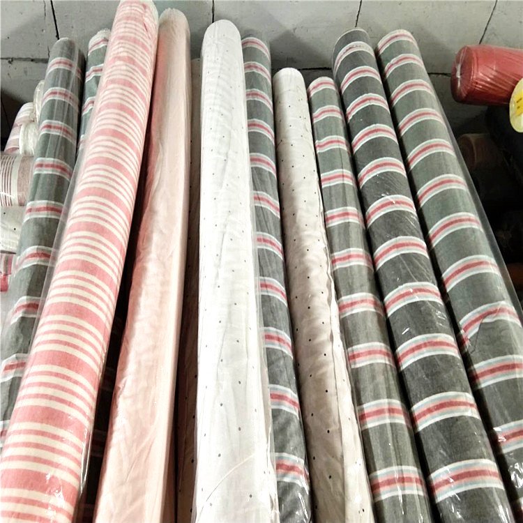 stock lot 100 cotton linen fabric roll for clothes New style 55/45 cotton linen fabric shirting cotton linen blended fabric