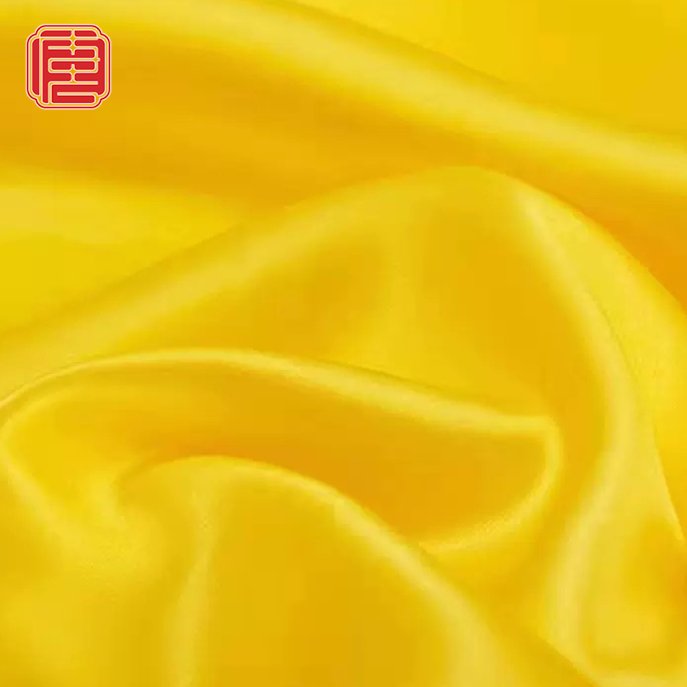 2023 Beautiful Soft 100% Polyester Matte Satin Plain Dyed Fabric For Women Night Gown