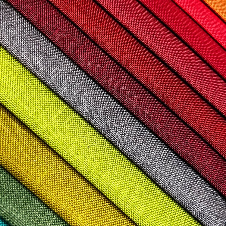 700D Home Deco Linen Look Fabric Sofa Fabric Furniture Upholstery Polyester Linen Fabric For Sofa