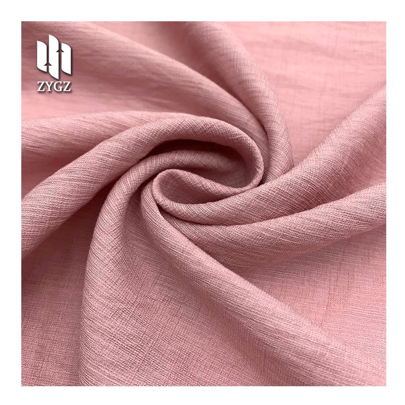 Factory Supply 19%Nylon 35%Rayon 14%Linen 32%Cotton Dress Clothing Shirts Leisure Wear Garment Soft Breathable Fabric