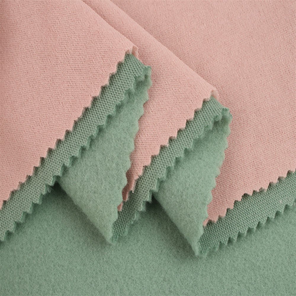Garment Fleece fabric 100% polyester Micro Fleece fabric For Winter Sweat Shirt And Hoodies