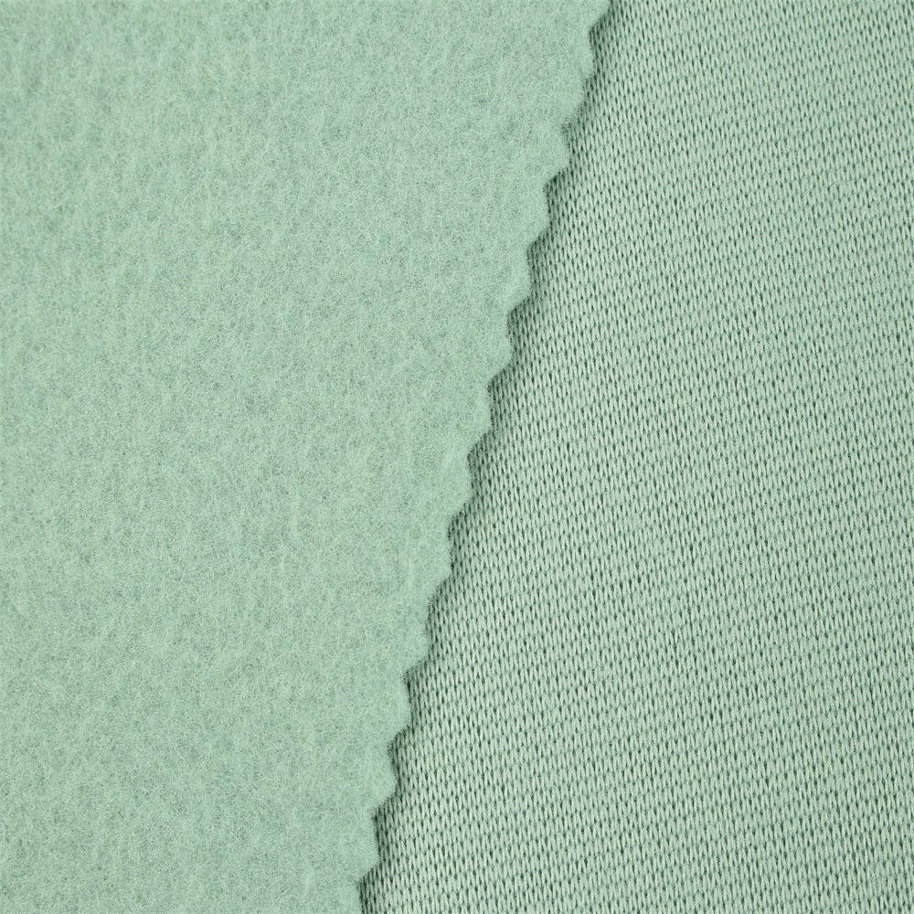 Garment Fleece fabric 100% polyester Micro Fleece fabric For Winter Sweat Shirt And Hoodies