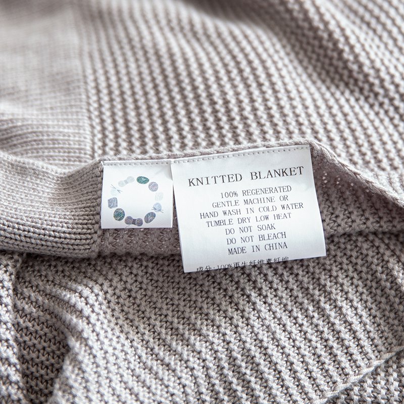 SDL 100% bamboo fiber knitted blanket OEM factory direct sale custom logo soft customized high quality throw blanket for summer