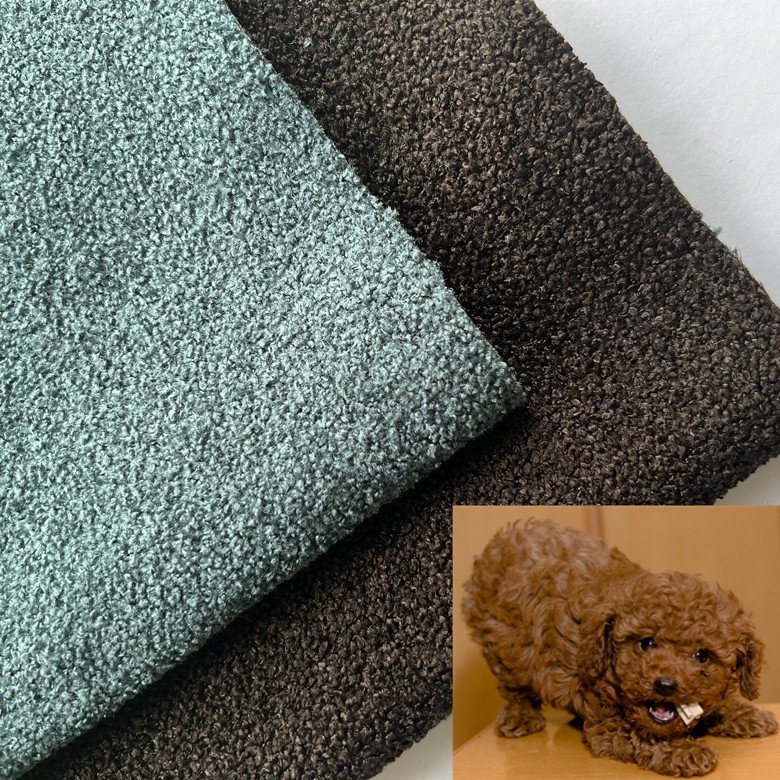 Hot selling 100% polyester sherpa fleece Boucle Fabric for home textile upholstery sofa cushion solo garments