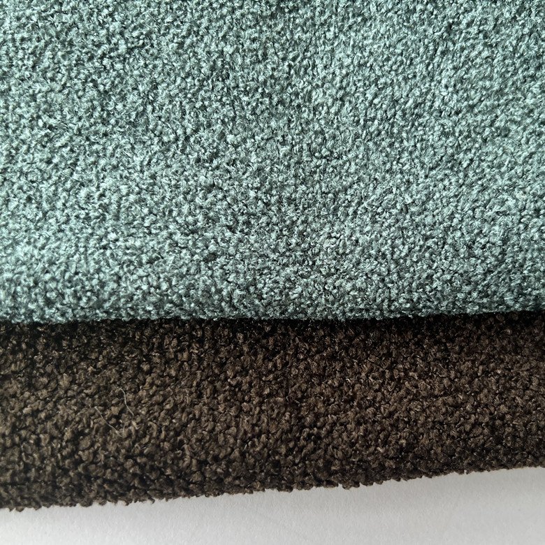 Hot selling 100% polyester sherpa fleece Boucle Fabric for home textile upholstery sofa cushion solo garments