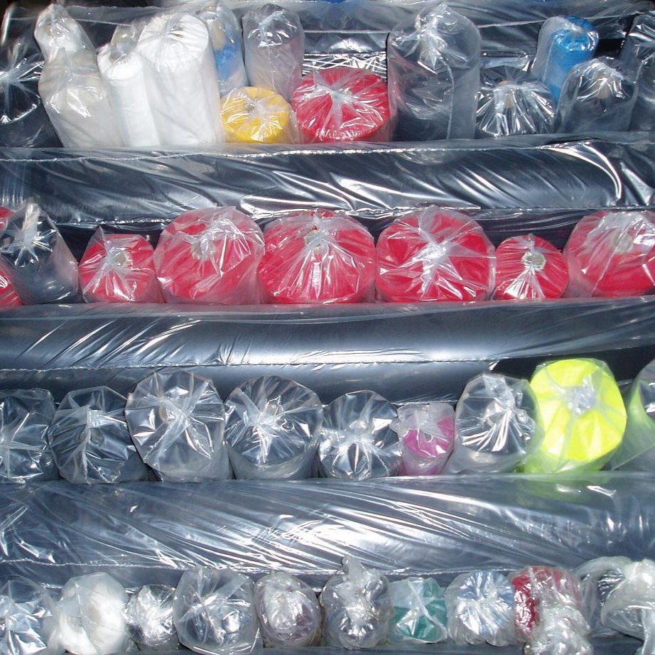 100% polyester fabric stock lot fabric in Taiwan