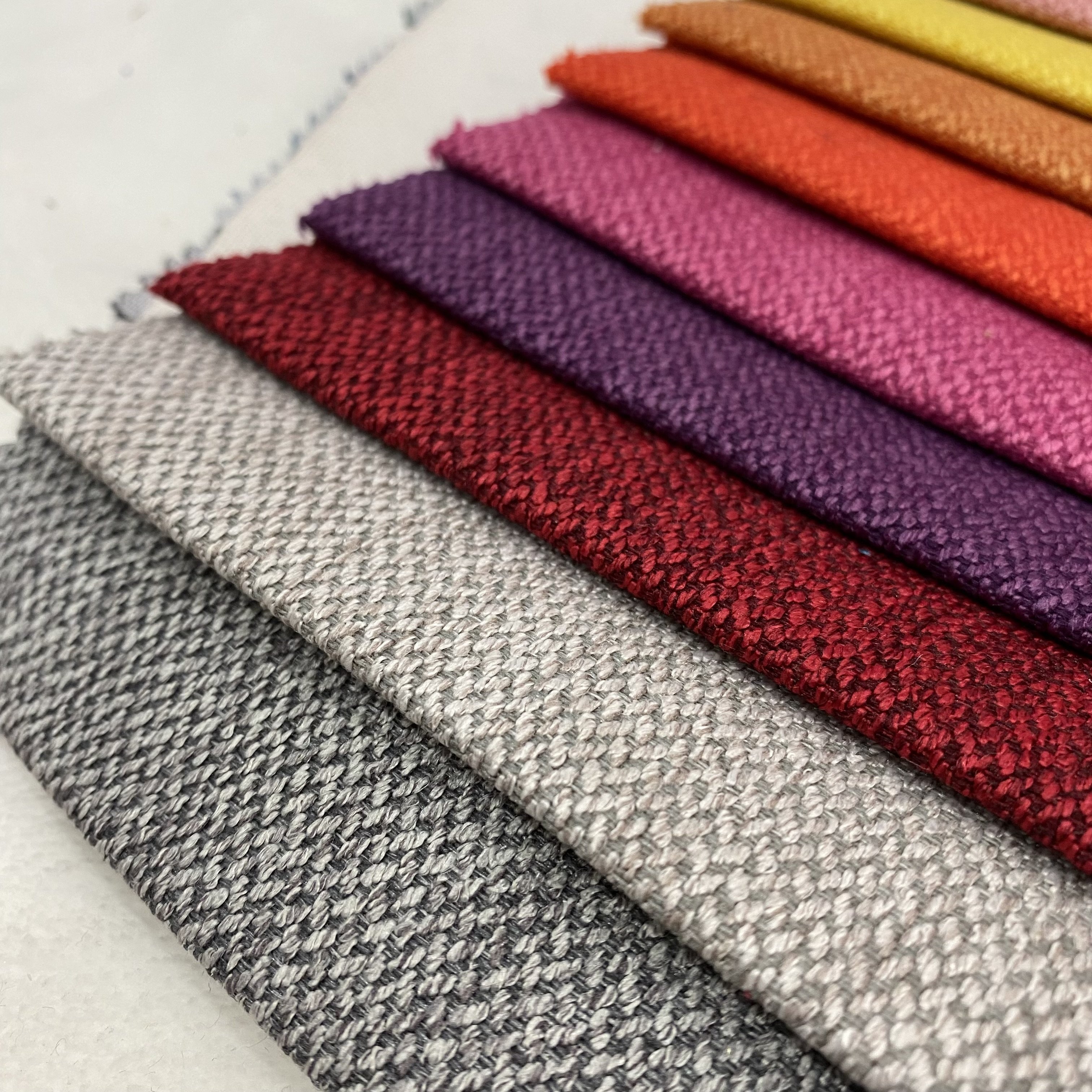 Supplier 210+40gsm upholstery home textile linen fabric for sofa curtains in stock Factory sales
