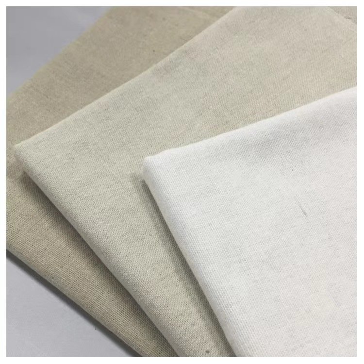 Factory Wholesale Linen Cloth cotton linen tablecloth curtain photo background fabric sofa fabric handmade fabric cloth for DIY