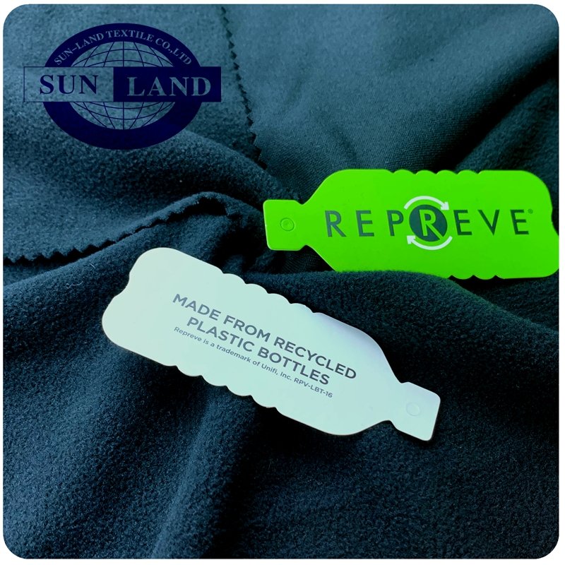 REPT 100% recycled polyester micro polar fleece two side brushed one side anti pilling for kid pajama cloth