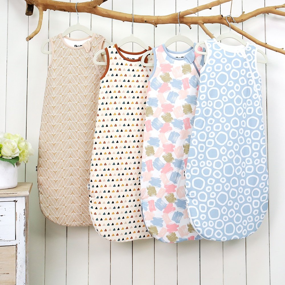 High quality Infants & Toddlers Baby zipper style customized Printed bamboo soft fabric sleeping sack baby Sleeping Bags