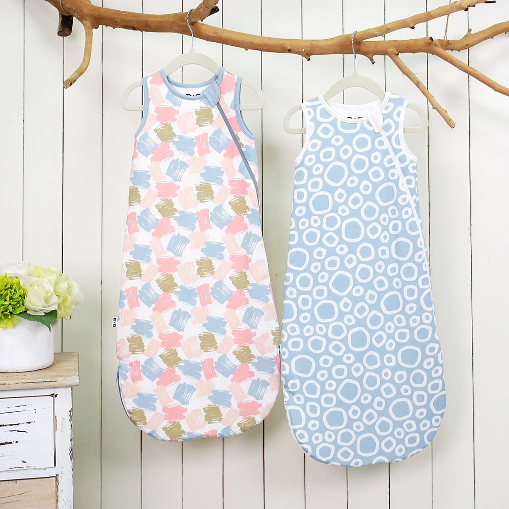 High quality Infants & Toddlers Baby zipper style customized Printed bamboo soft fabric sleeping sack baby Sleeping Bags