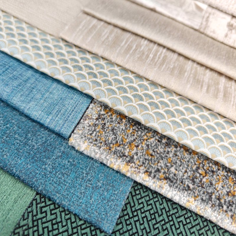 Luxury Heavy-Weight Jacquard Veet Upholstery Fabric Meter 100% Polyester Sofas Armchairs Home Textiles Cotton Linen Patterns New