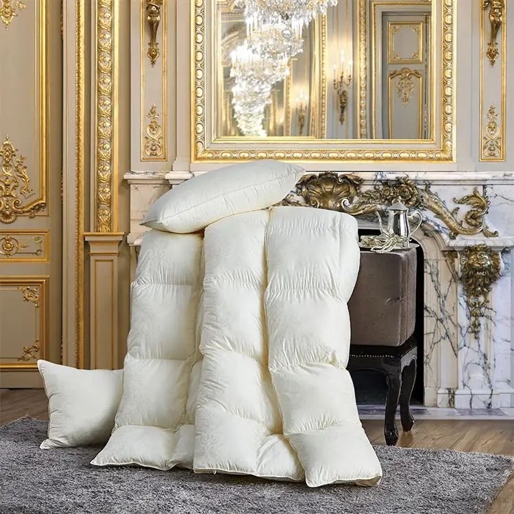 Custom bedding set Extra large bamboo machine wash sheet set cotton duvet