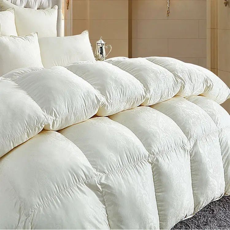 Custom bedding set Extra large bamboo machine wash sheet set cotton duvet