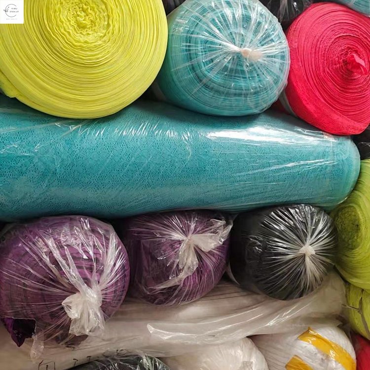 good selling lace fabric stock lot fabric dress fabric from zhejiang