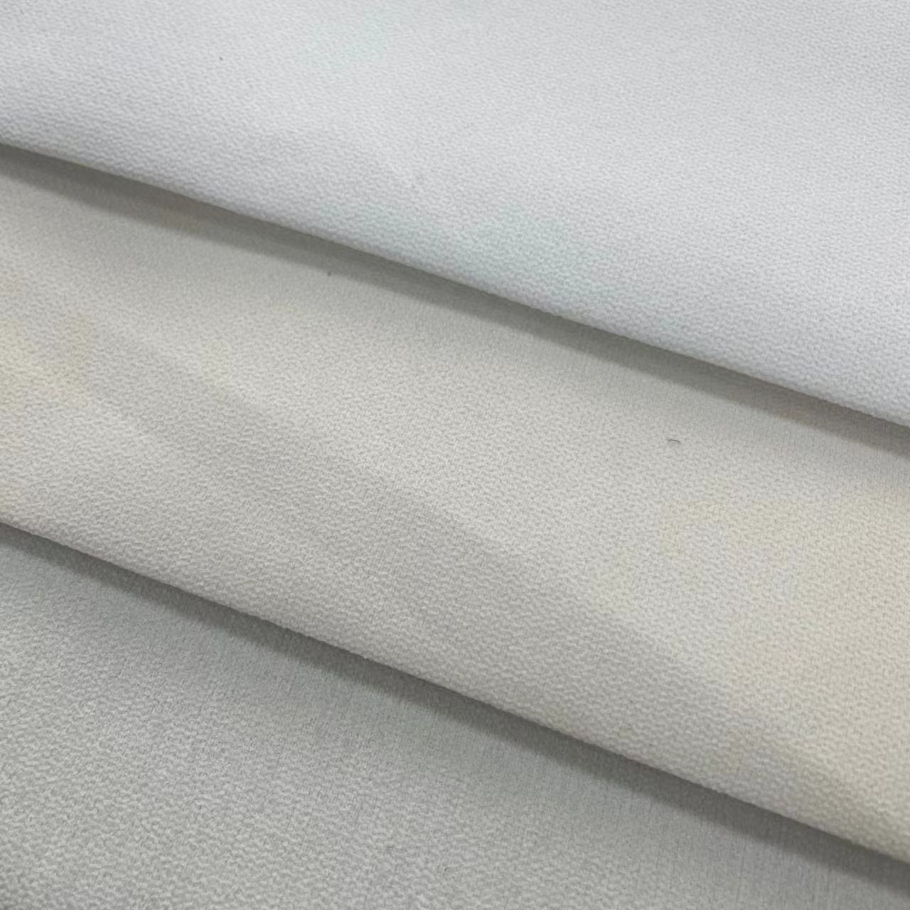 Flame Retardant Blackout Fabric Two Side Textured Linen Hotel Living Room 100% Blackout Curtain