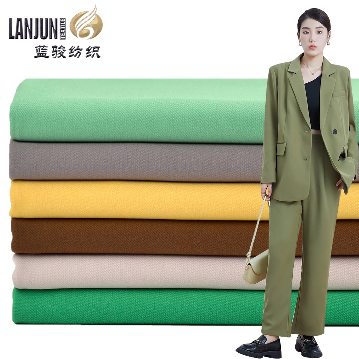 Wholesale price polyester fabric manufacturer bulk polyester fabric 100% pure polyester anti-static fabric