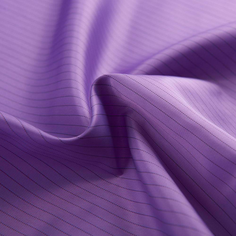 Strip Fabric Anti-static Polyester Conductive Wire Fabric Cleanroom ESD Protection Cloth for Industry Cleanfit