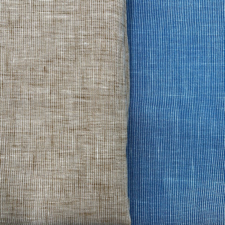 100% POLYESTER breathable Cationic imitation linen fabric plain dyed woven faric