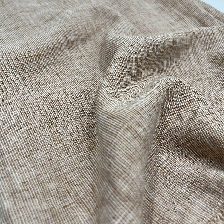 100% POLYESTER breathable Cationic imitation linen fabric plain dyed woven faric