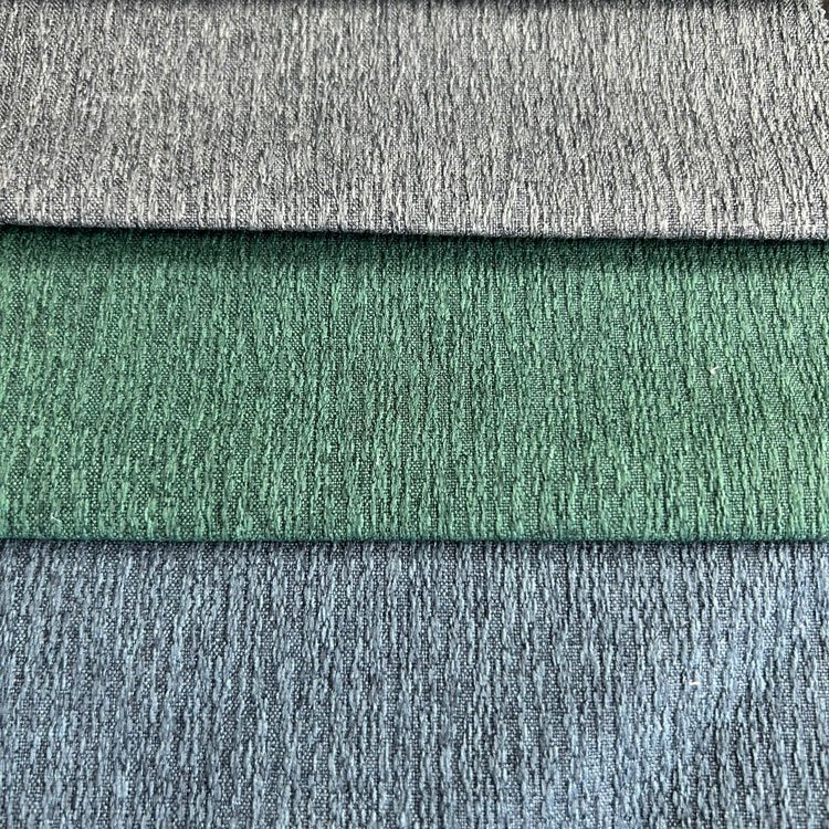 Home Deco Multi-Color Faux Linen Fabric 100% Linen Yarn Plain Dyed Linen Sofa Fabric