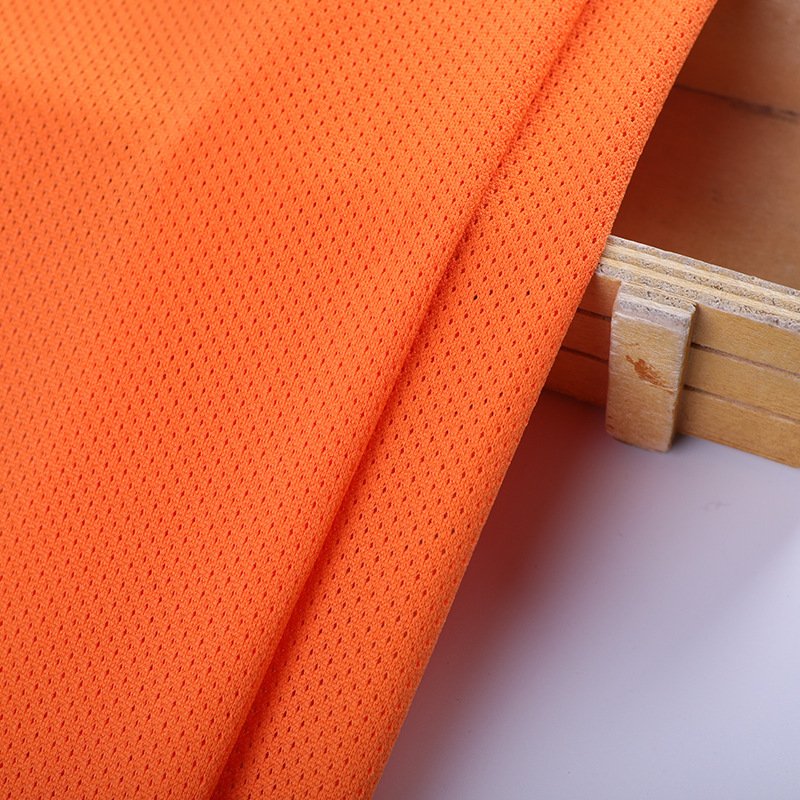 Quick dry breathable outdoor 100% polyester bird eye mesh fabric for sportswear and running t-shirt