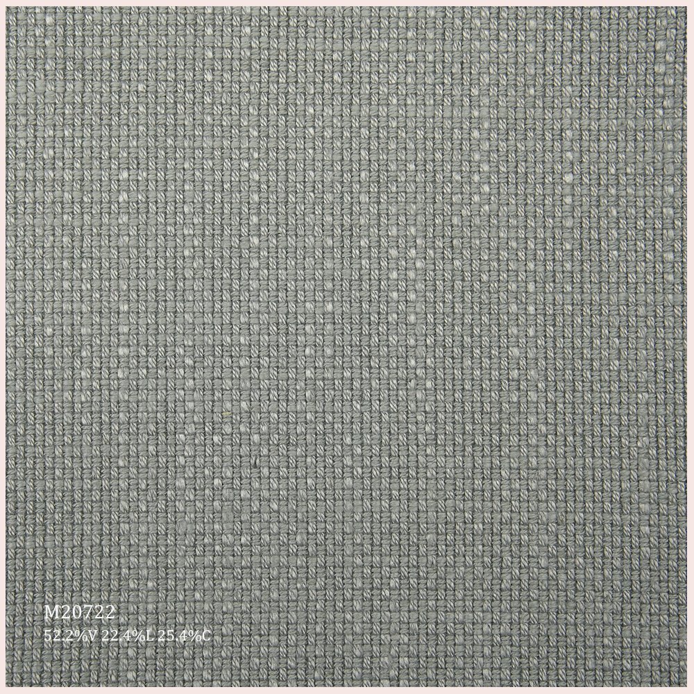 Eco-Friendly Richly Textured Blend 25.4%Cotton 52.5%Viscose Upholstery Woven Linen Fabric For Sofa Curtain Pillow Bag Panel