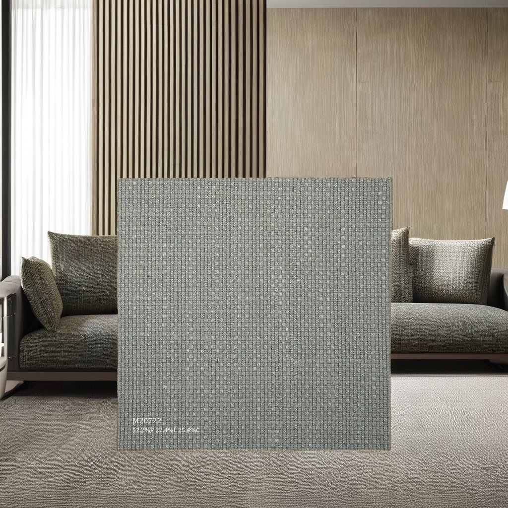 Eco-Friendly Richly Textured Blend 25.4%Cotton 52.5%Viscose Upholstery Woven Linen Fabric For Sofa Curtain Pillow Bag Panel