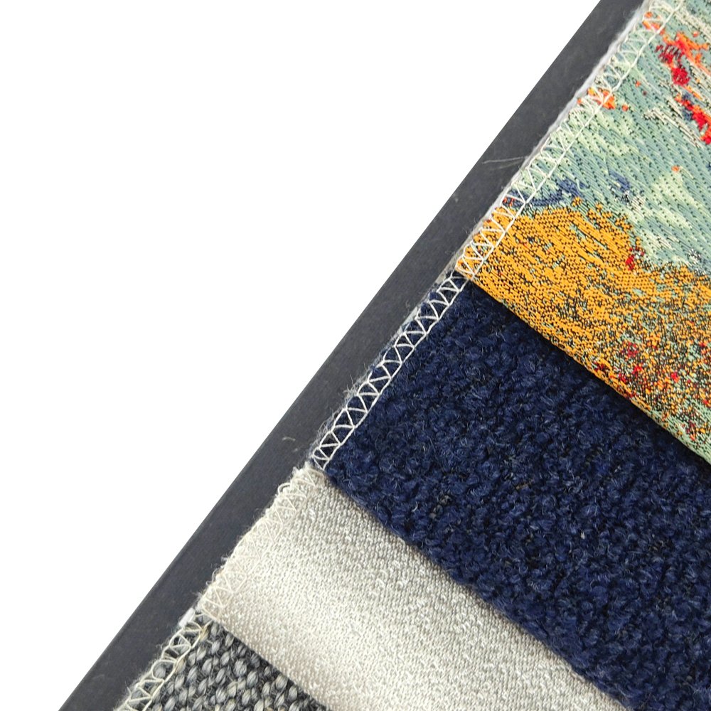Luxury European Jacquard Upholstery Fabric for Sofa Living Room Furniture Cotton Linen Breathable Natural Home Textiles Stock