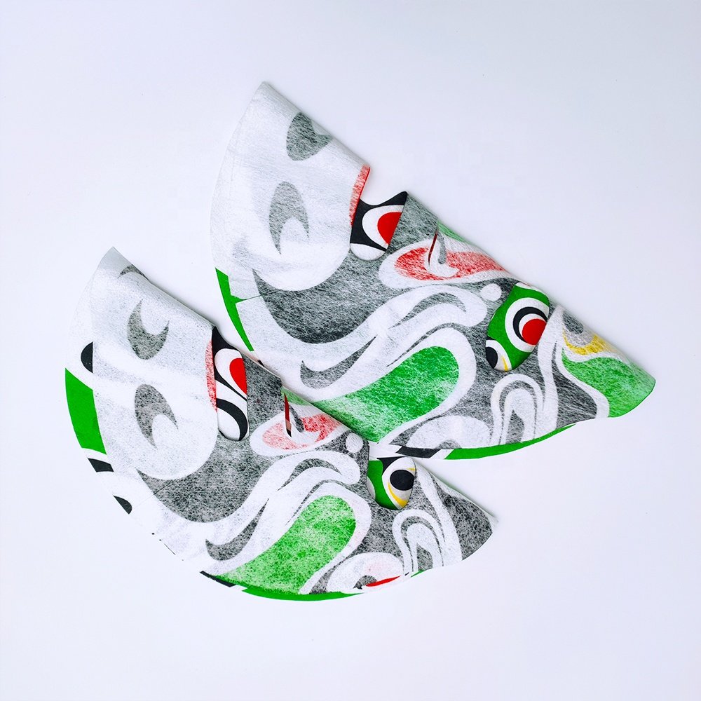 Beijing Opera facial mask pattern printing Bamboo Fiber Facial Masks Sheet Tencel Mask sheet customized