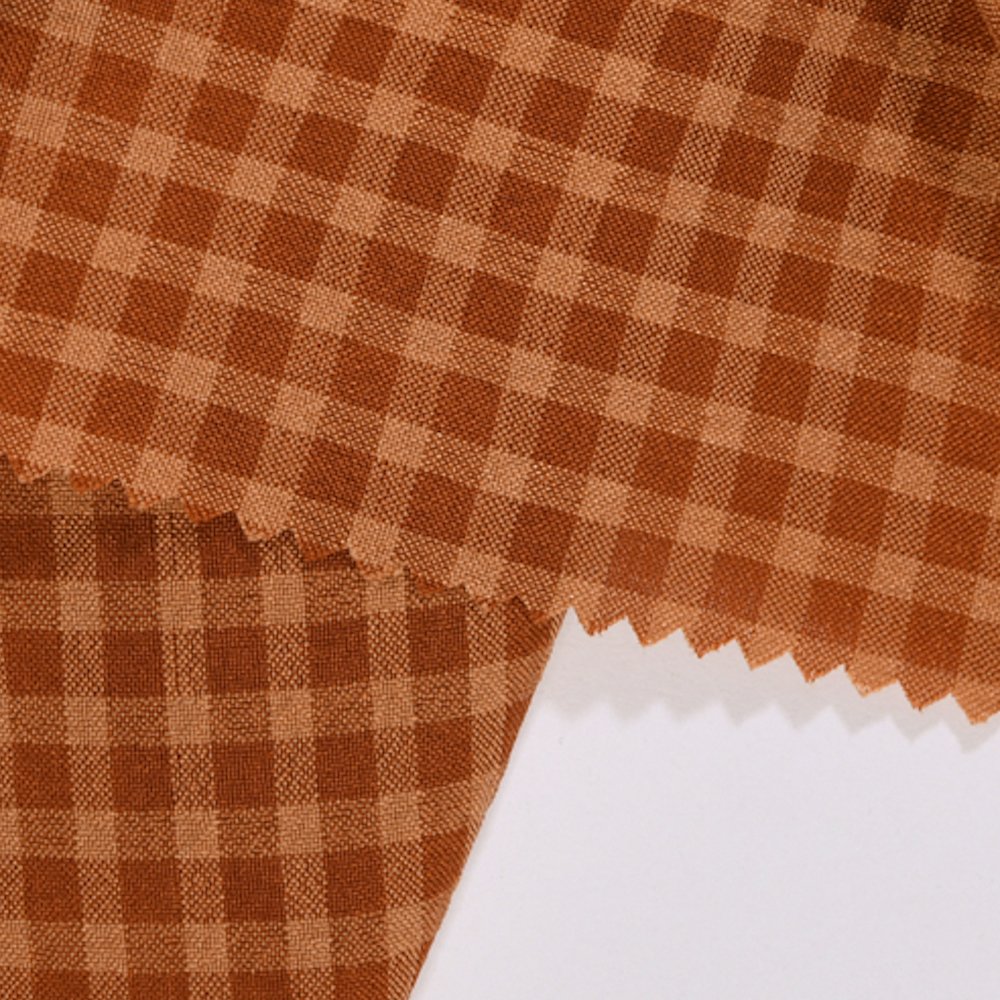 Wholesale Custom Digital Cherry Blossom Chiffon Fabric Bubble Lattice Pattern 100% Polyester Garment Fabric