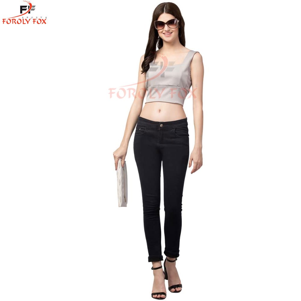 Best Selling Women Crop Top Custom Made Logo Design Crop Top Women Cheap Price Breathable Crop Top Women