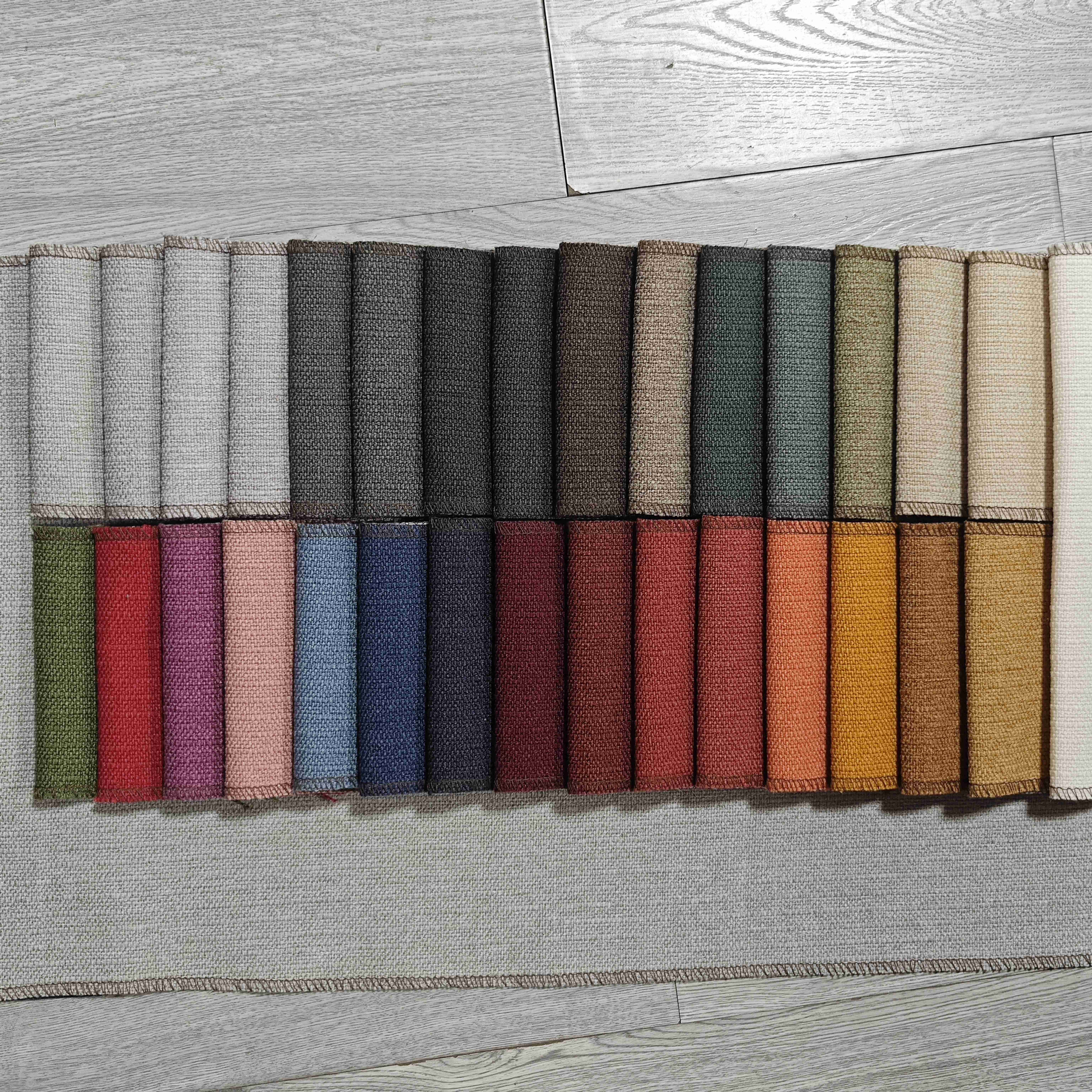 100%GRS eco-friendly Recycled Linen Home textile for Furniture upholstery fabric for Sofa