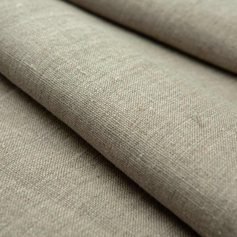 Wholesale 270 GSM 100% Linen Woven Fabric Roll Natural Washed Breathable Printed Fabric for Shirts Dresses Plain Style Home Use