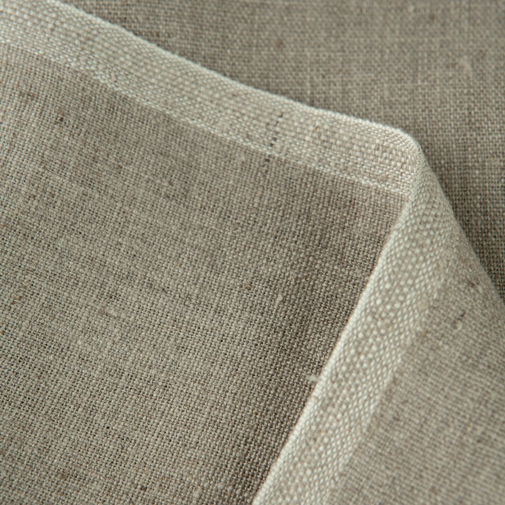 Wholesale 270 GSM 100% Linen Woven Fabric Roll Natural Washed Breathable Printed Fabric for Shirts Dresses Plain Style Home Use